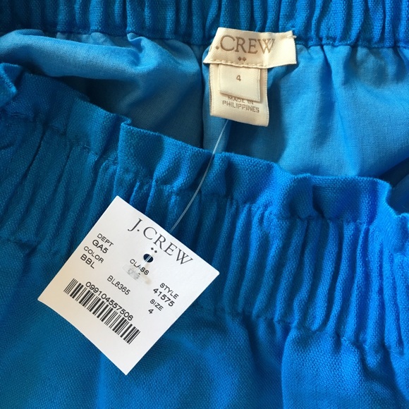 J Crew Blue Skirt - Picture 3 of 3